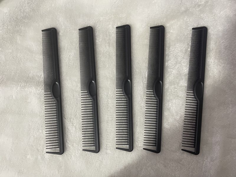 Long Hairdresser Haircut Hairdressing Cutting Carbon Hair Brushes & Combs