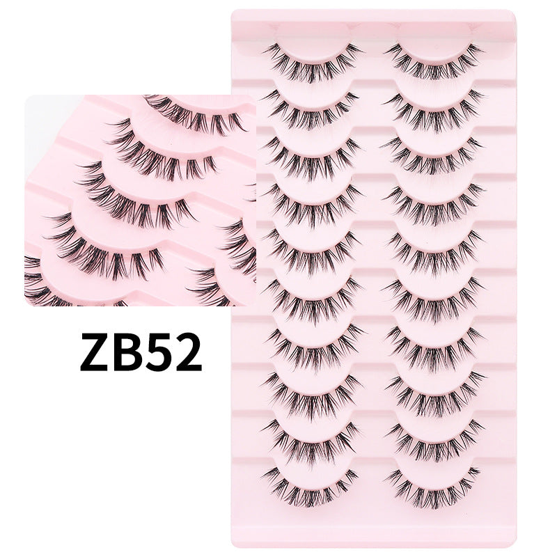 Single Fish Line Stem Segmented Fox False Lashes