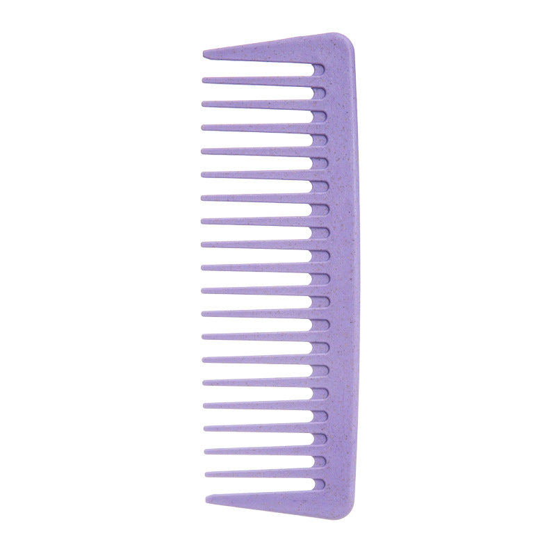 Brosses et peignes à cheveux épais et pratiques en paille de blé pour hommes