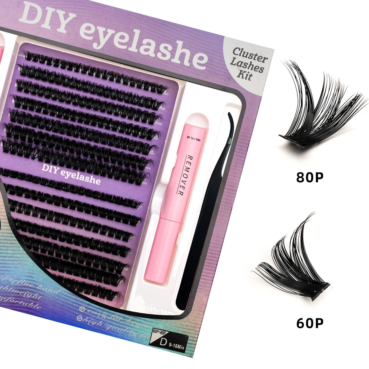 Eyelashes Fly Fluffy Qu Hot Melt False Lashes