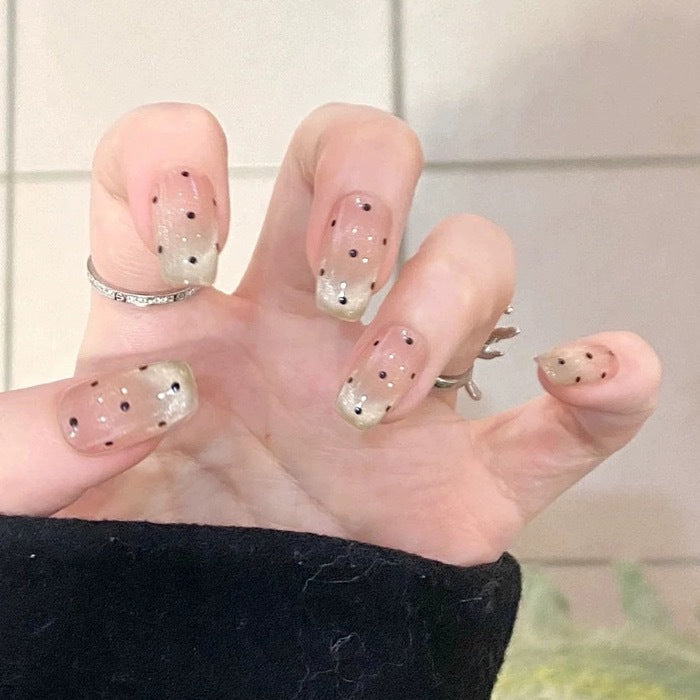 Polka Dot Wear Beauty Atmosphere Pure Nail Stickers