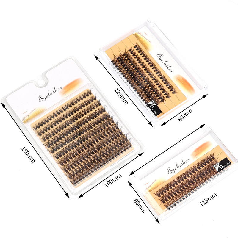 Hot Melt Eyelashes Scarecrow Curved Grafting False Lashes