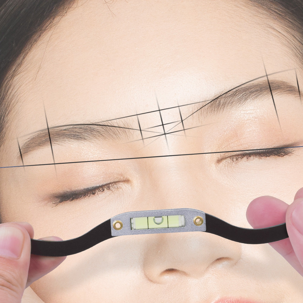 Painting Eyebrow Shaping Tape Level Meter Locating Makeup Accessories