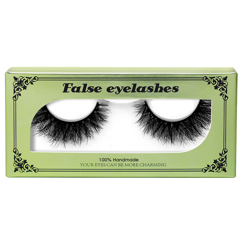 Package Mink Eyelashes Natural Long Thick False Lashes