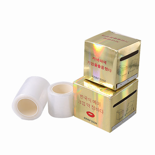 Tattoo Embroidery Plastic Wrap Beauty Salon Makeup Accessories