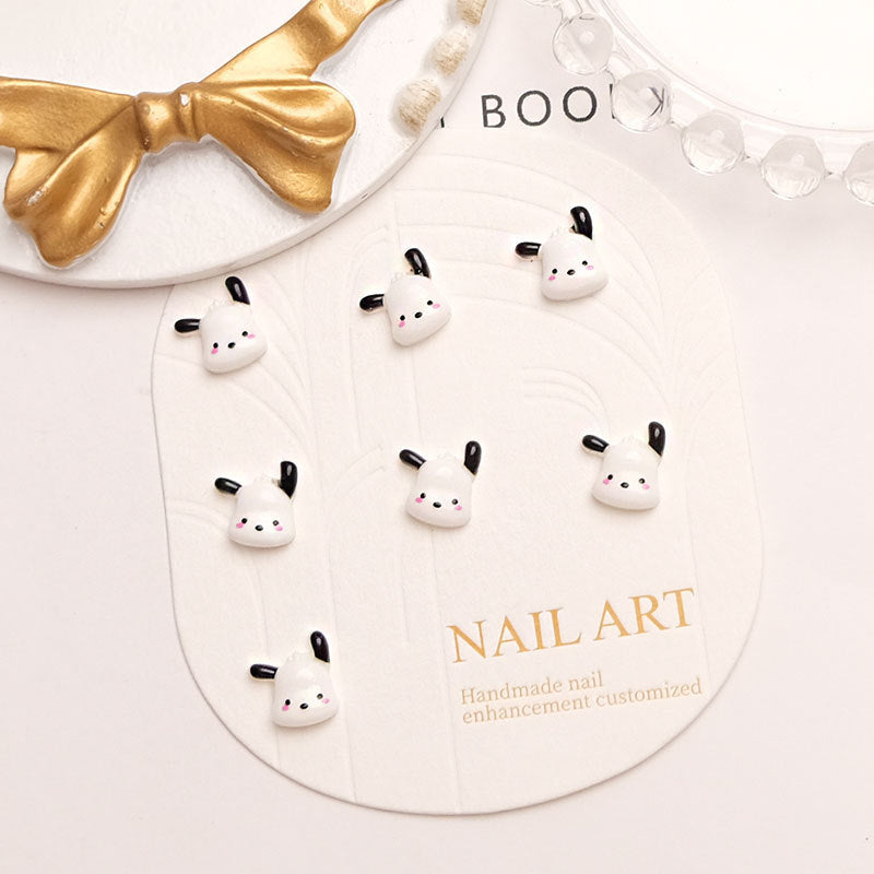 Dog's Paw Barrettes Phone Case Wear Nail Care Nail Art