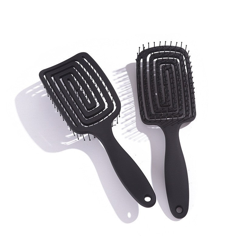 Macaron Color Series Temperament Long Styling Hair Brushes & Combs