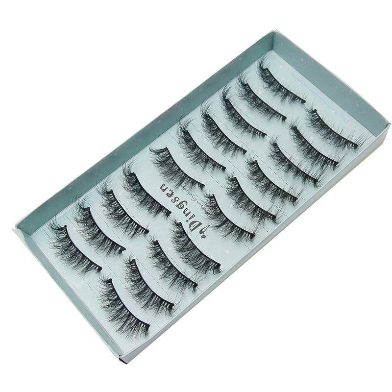 Eyelashes For Three-dimensional Eyelash Natural Thick False Lashes