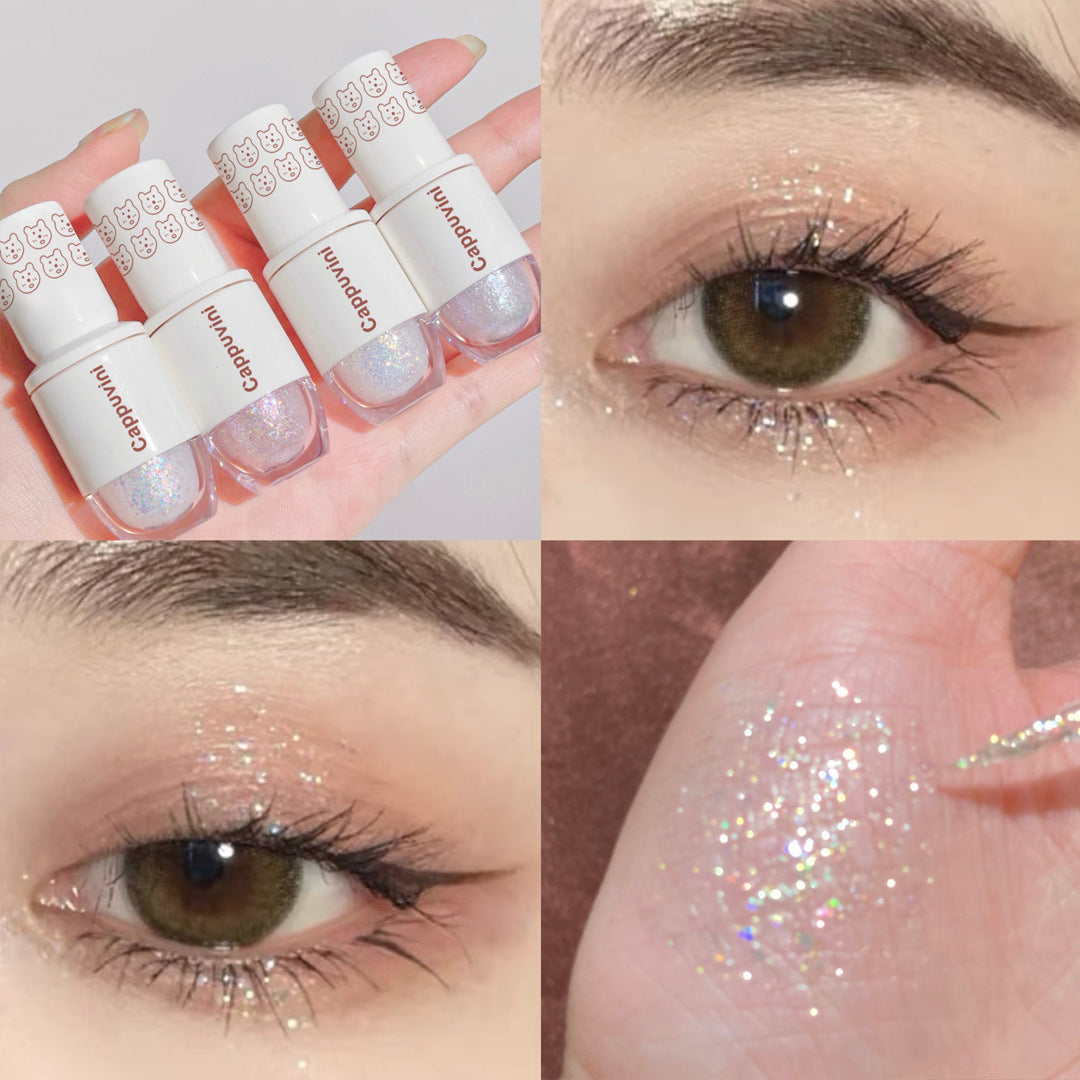 Shadow Pearlescent Shimmering Powder Sequins Shiny Crystal Eyeshadow