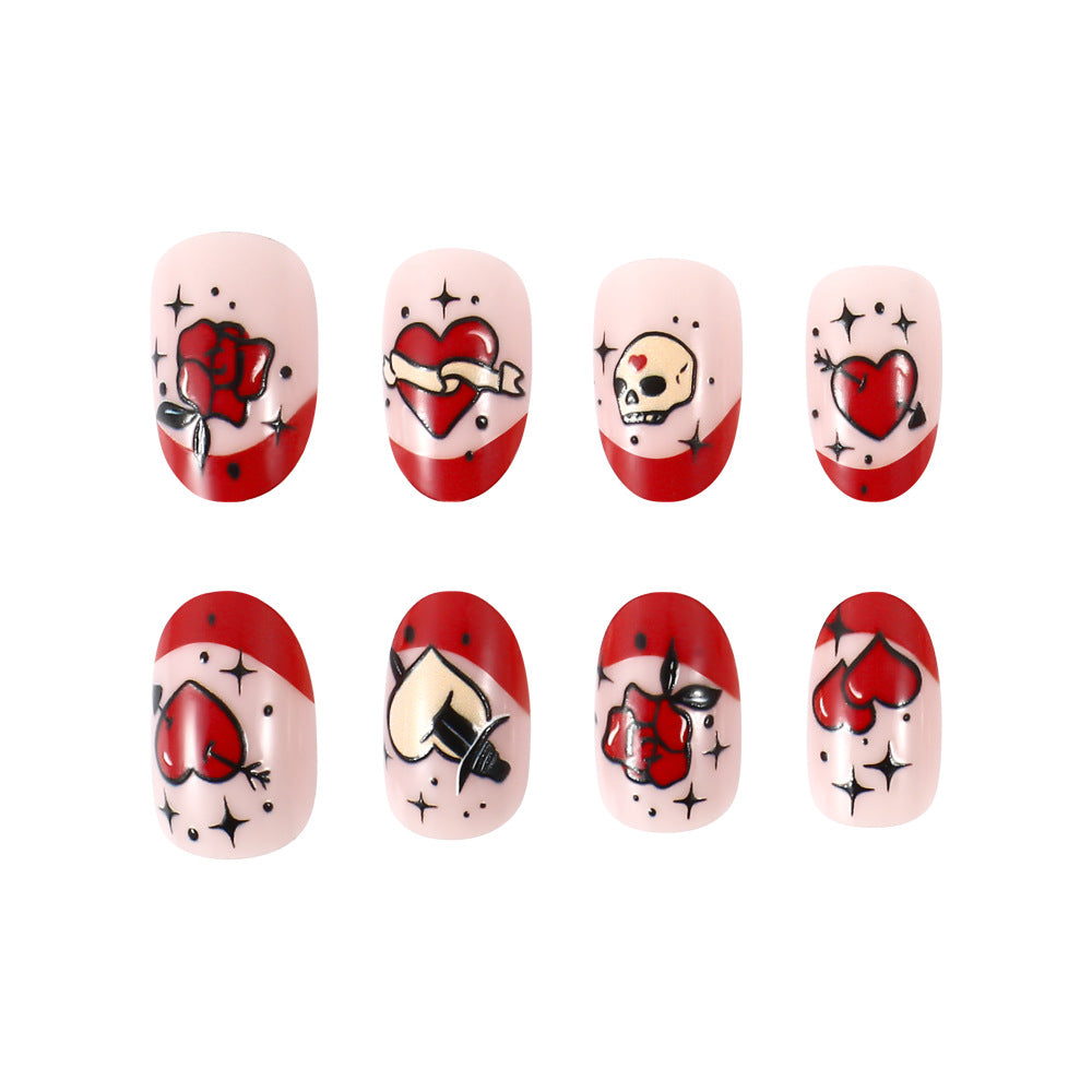 Autocollants pour ongles amusants et brillants pour manucure de festival pour Halloween