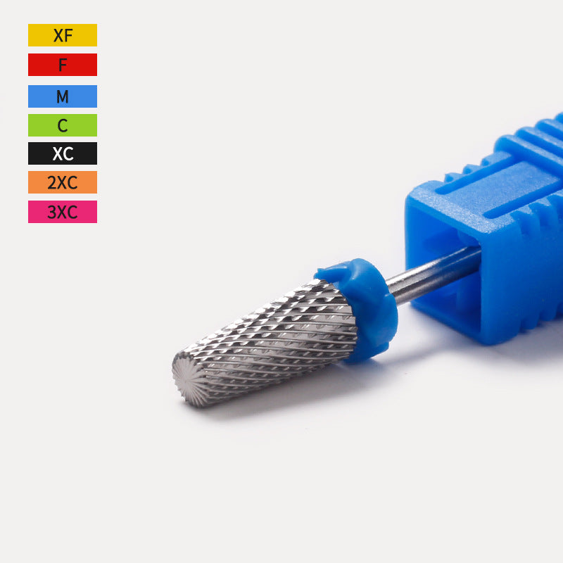 Ensemble d'outils de forage et de clouage en alliage pour machine à tête de meulage en acier