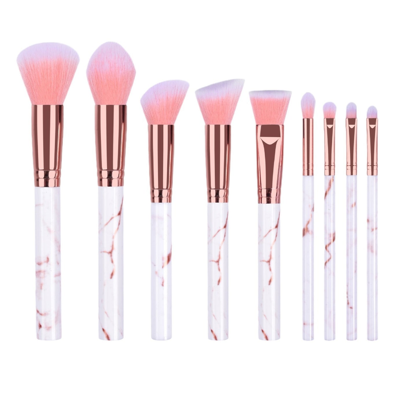 Clearance Brush Pink Suit Marble Beginner Makeup Brushes Accessories