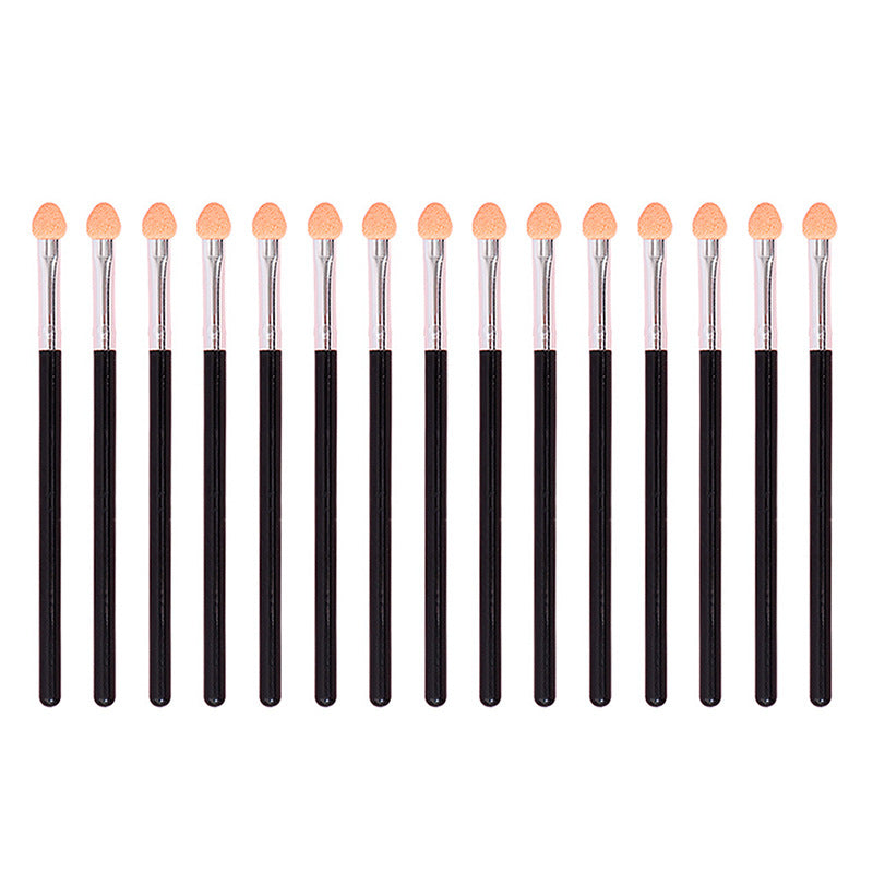 Single Sponge Shadow Brush Two-color Rubber Makeup Brushes Accessories