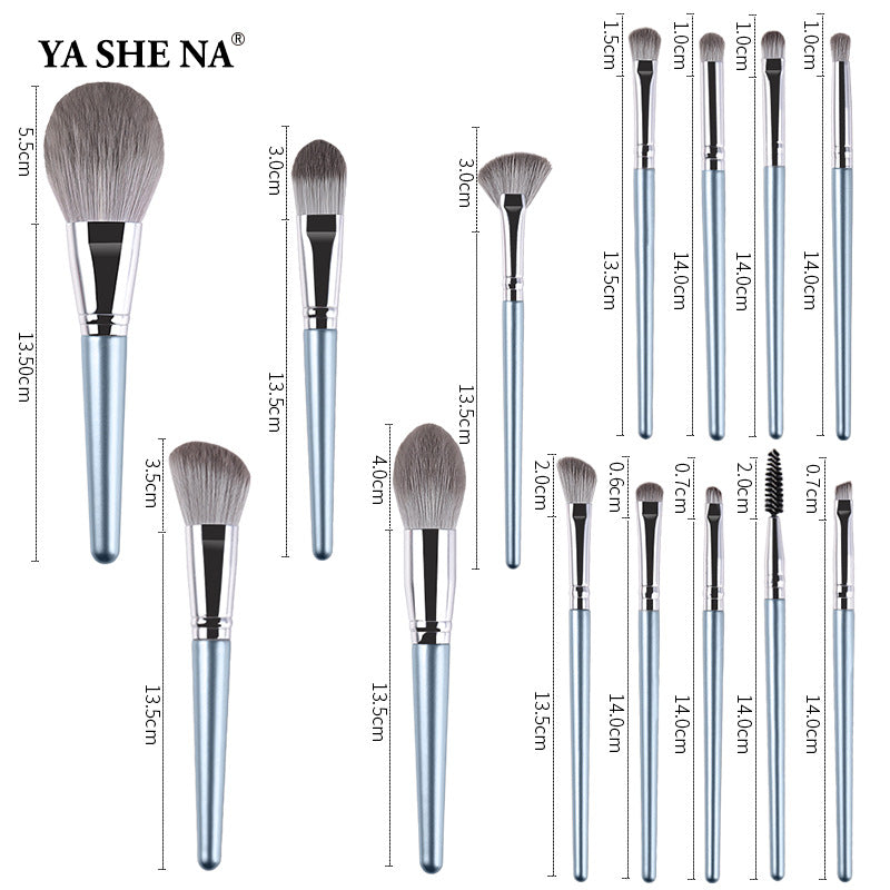 Wooden Handle Brush First Saw Suit Makeup Brushes Accessories