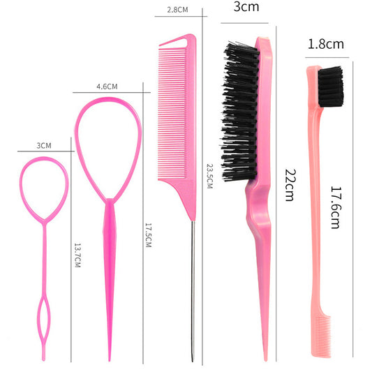 Brosse à sourcils et poils de queue Brosses et peignes pour cheveux tressés