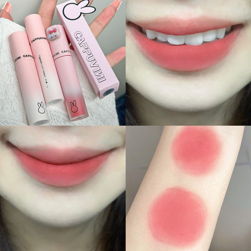 Gloss à lèvres blanc mat Veet Macaron Mud Mousse