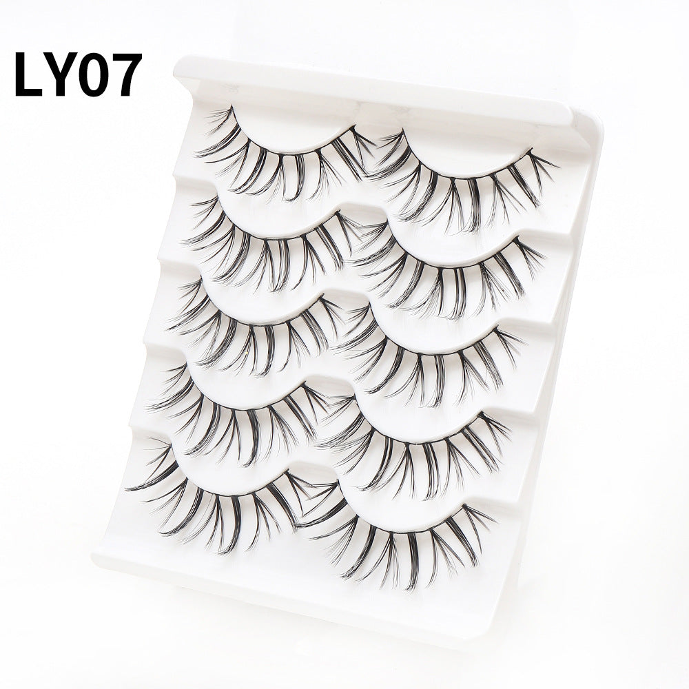 Sharpened Eyelashes Natural Fairy Comic Nude Eyelash Barbie False Lashes