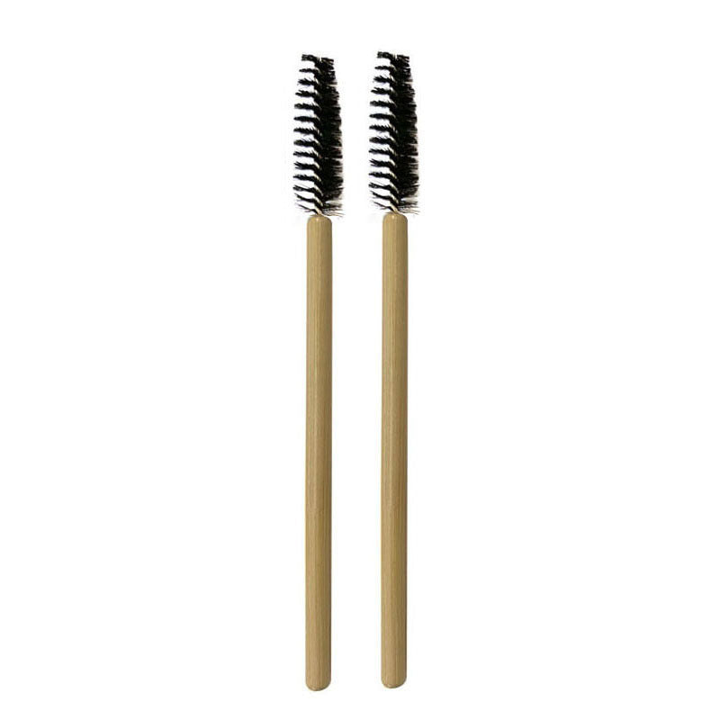 Disposable Bamboo Handle Mascara Brush Grafting Makeup Brushes Accessories