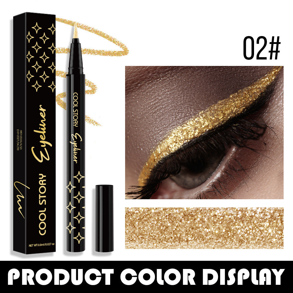 Eyeliner liquide brillant longue tenue Pearl Flash