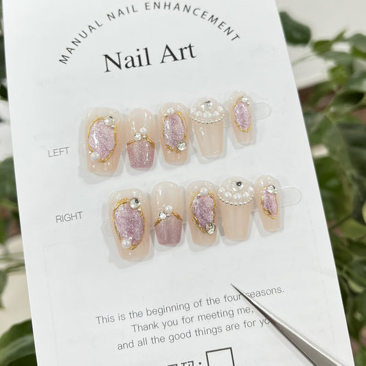 Art des ongles de haute qualité fait à la main dans la mer de Somalie