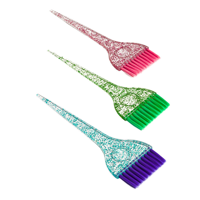 Accessoires de maquillage de brosse de traitement de coloration de ménage de teinture de cristal