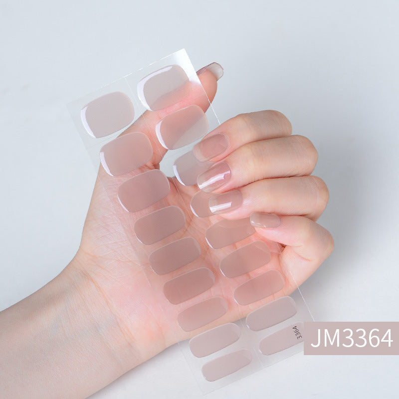 Ice Gel Waterproof Durable Uv Beauty Nail Stickers