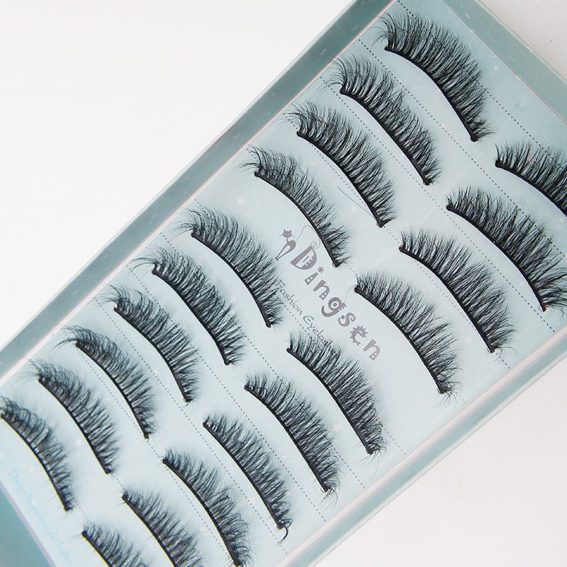 Eyelashes For Three-dimensional Eyelash Natural Thick False Lashes