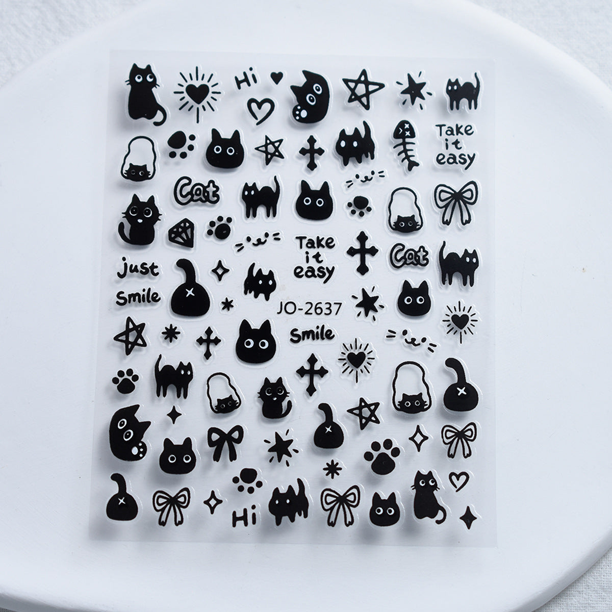 Sweet Cool Iti Cute Jewelry Small Pattern Nail Stickers