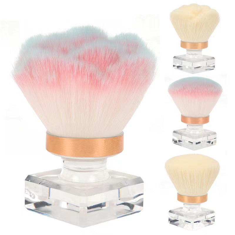 Rose Type Powder Brush Single Blush Nail Tool Set