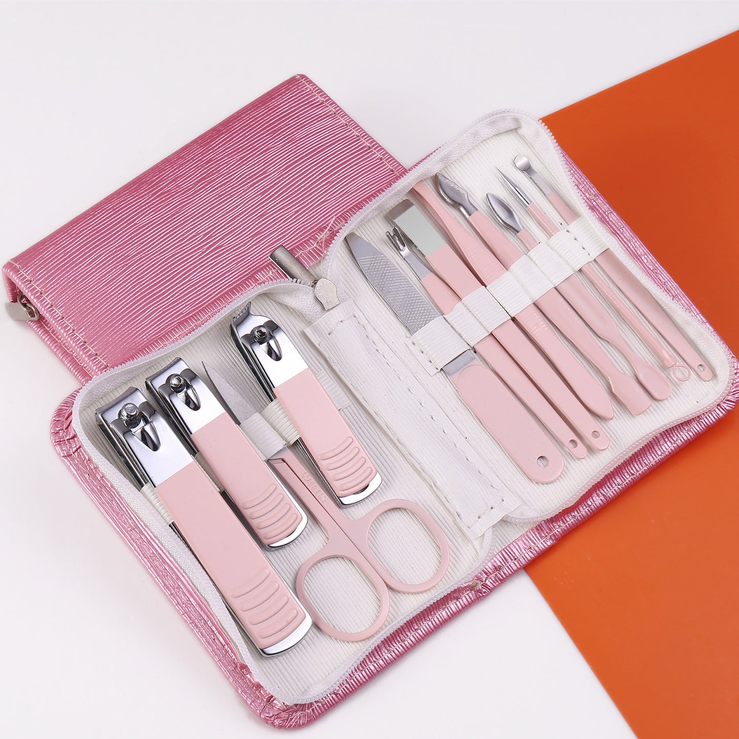 Beauty Scissors Clippers Full Implement Treatment Nail Tool Set