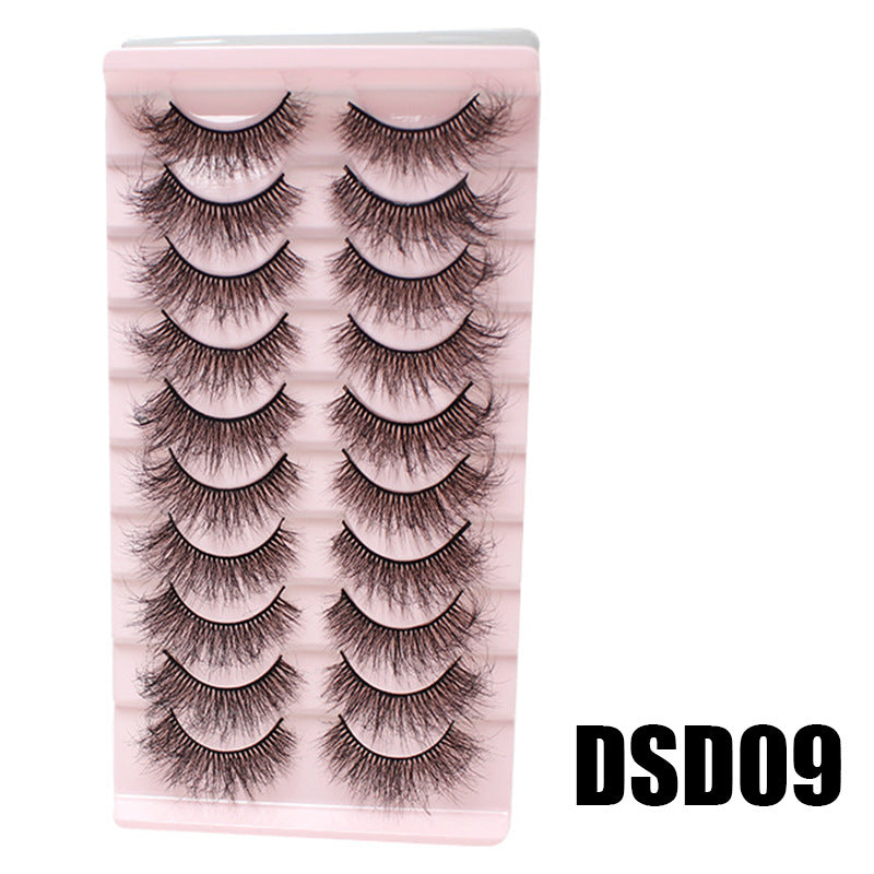 Explosion Style For Suit Thick Natural False Lashes