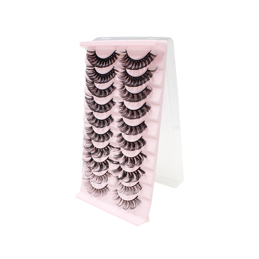 Popular Mixed Eyelashes Curling Thick Eyelash False Lashes