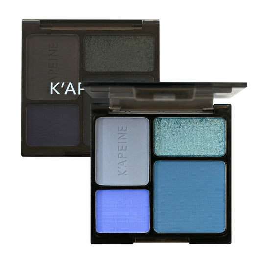 Palette de quatre couleurs de la série Cold Millennium Hot Dark Thin Eyeshadow