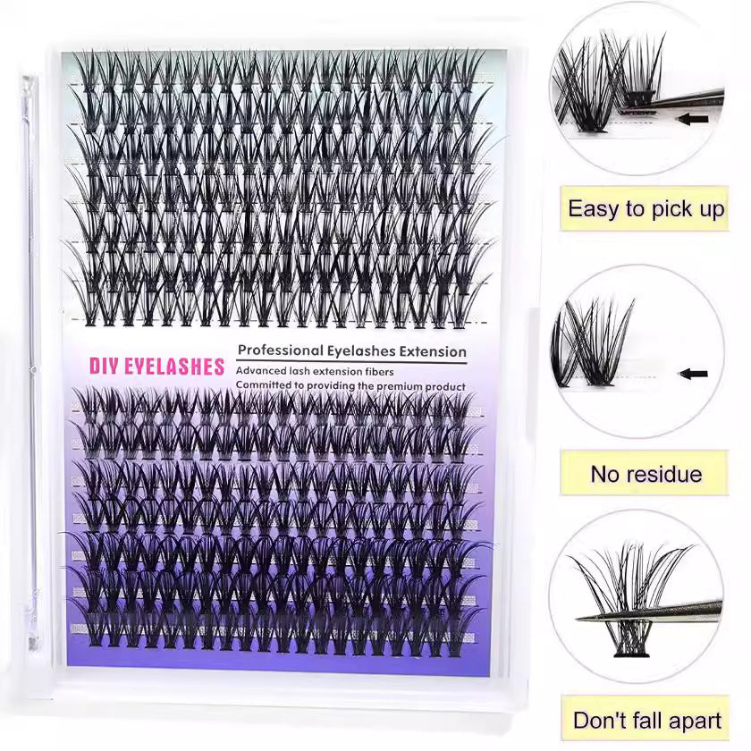 Graceful Elegant Eyelash Eyelashes Glue Tweezers False Lashes