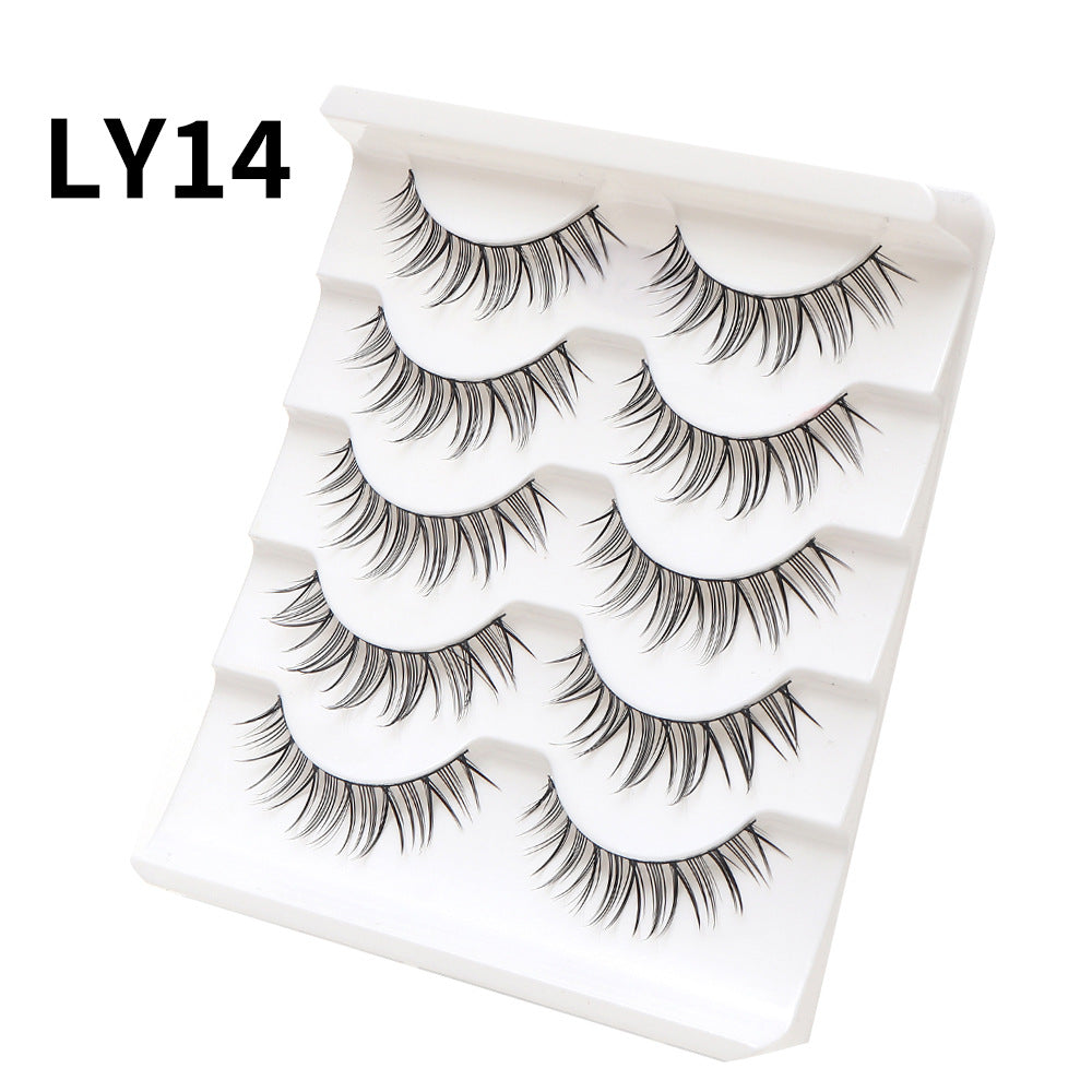 Sharpened Eyelashes Natural Fairy Comic Nude Eyelash Barbie False Lashes