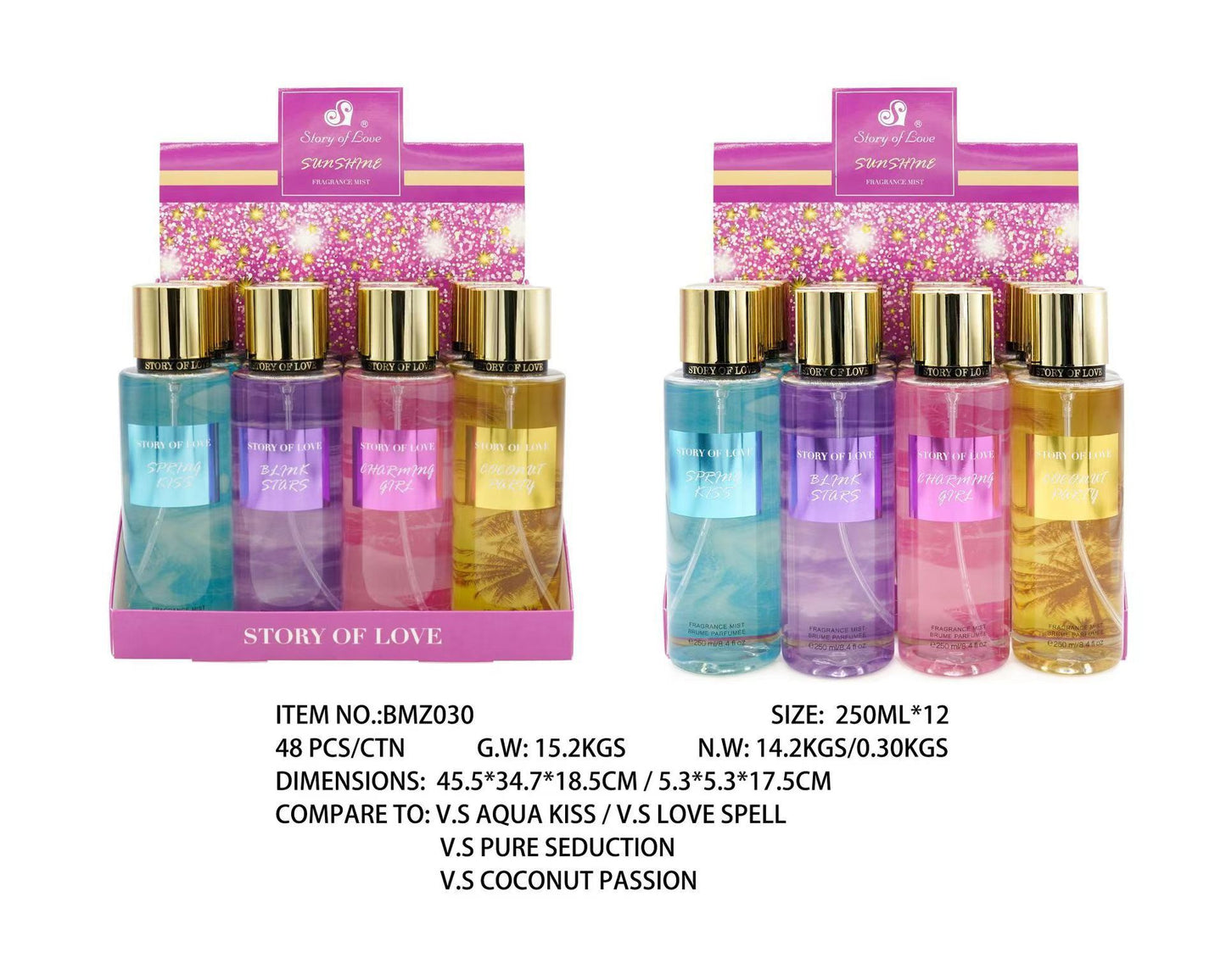 Parfum Femme Secret Spray Corps Pour Parfums Femme