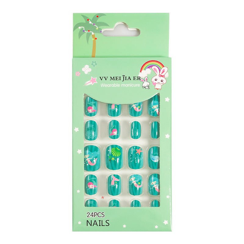 Faux ongles pour enfants en boîte Wear Armor Nail Art