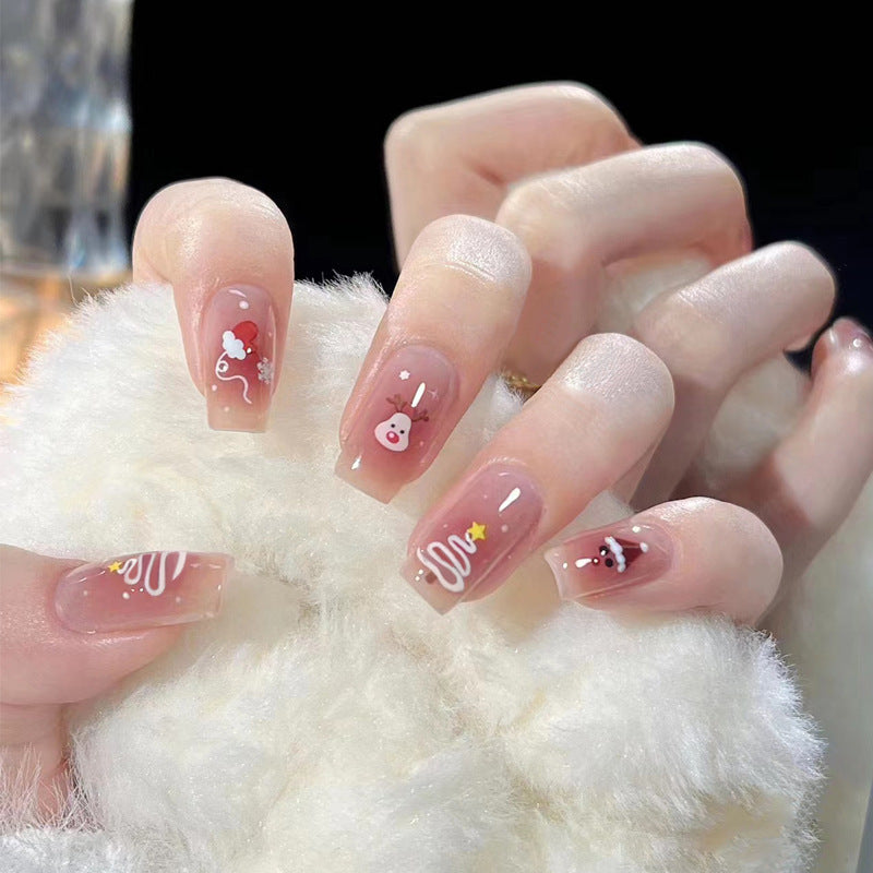 French Entry Lux Style Long Line Nail Stickers