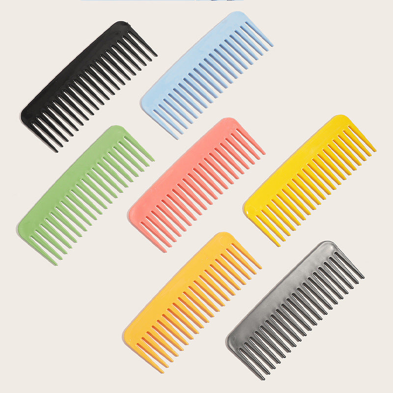 Brosse à cheveux en plastique sans manche Brosses et peignes à cheveux larges