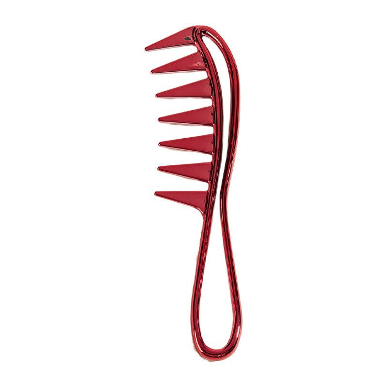 Brosses et peignes à cheveux à manche creux tridimensionnel pour hommes pour un style gras