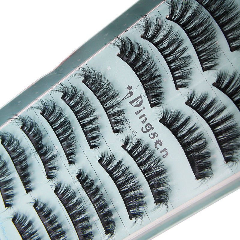 Eyelashes For Three-dimensional Eyelash Natural Thick False Lashes