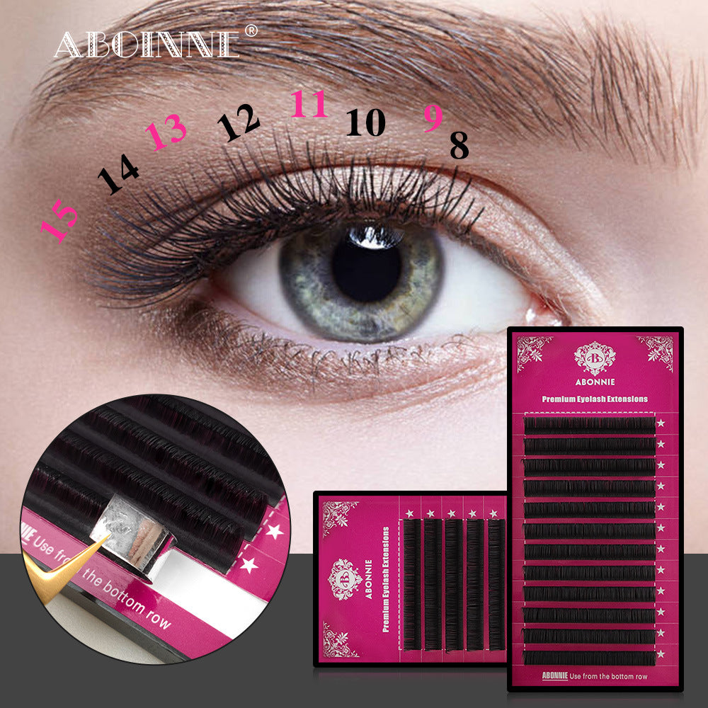 Soft Realistic Eyelash Handmade Flowering Grafting False Lashes