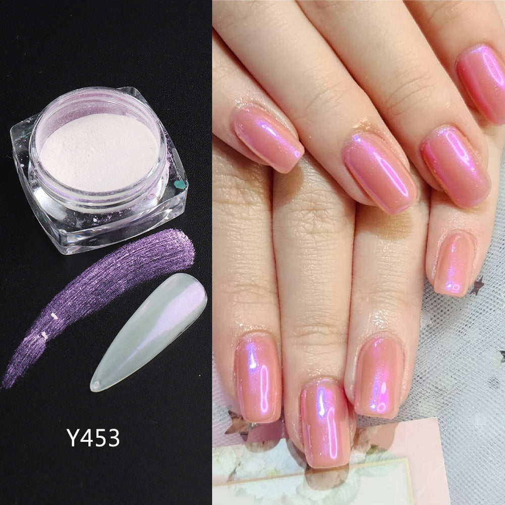 Aurora Pearl Moonlight Powder Manicures Decoration Nail Art