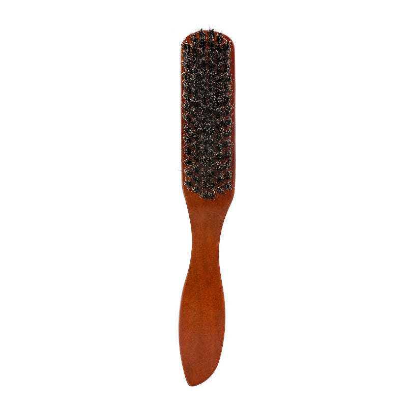 Brosse à raser pour hommes en bois massif Brosses et peignes à cheveux longs