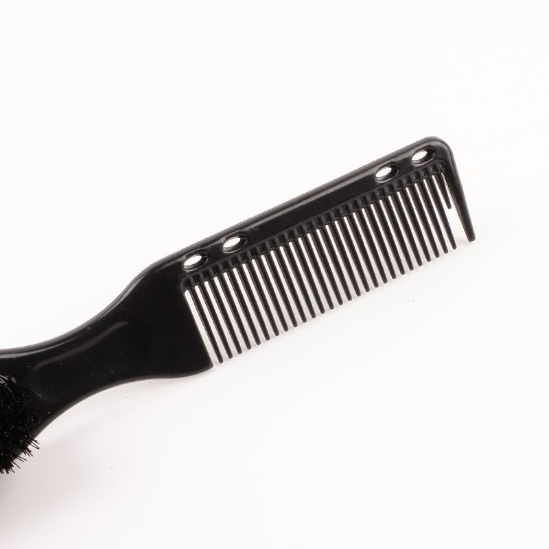 Brosse à cheveux et peignes pour homme avec tête texturée et huileuse