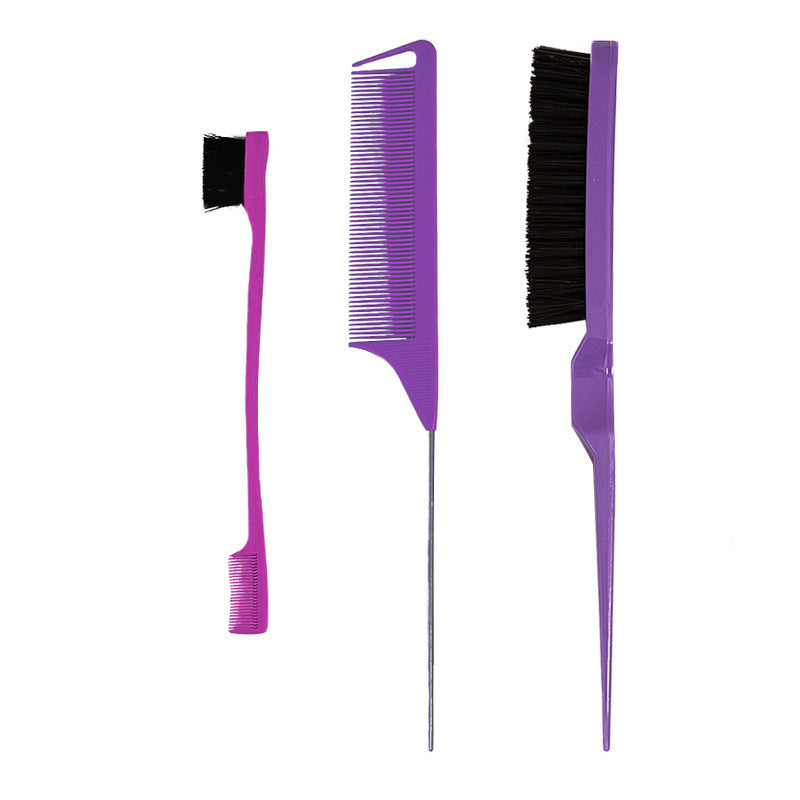 Brosse ronde pour le coiffage des sourcils, brosses et peignes durables pour les cheveux