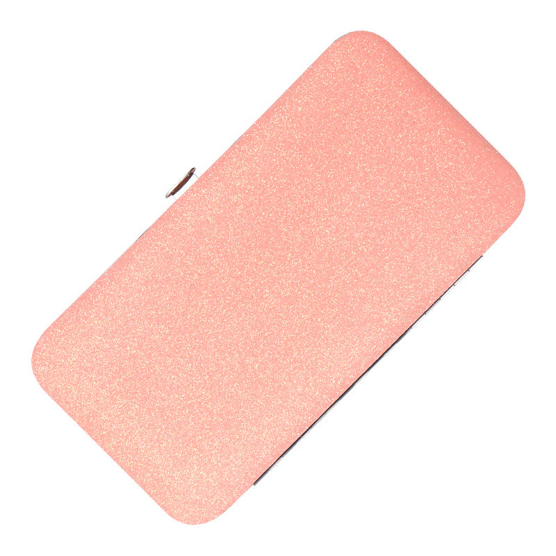 Grafting Eyelash Tweezers Storage Bag Sparkle Sier Makeup Accessories