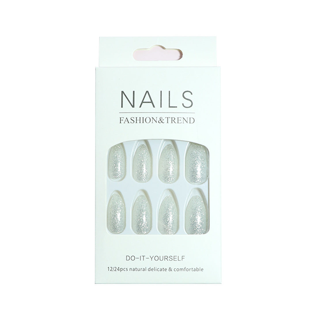 Patch portable pour faux ongles White Therapy Nail Art