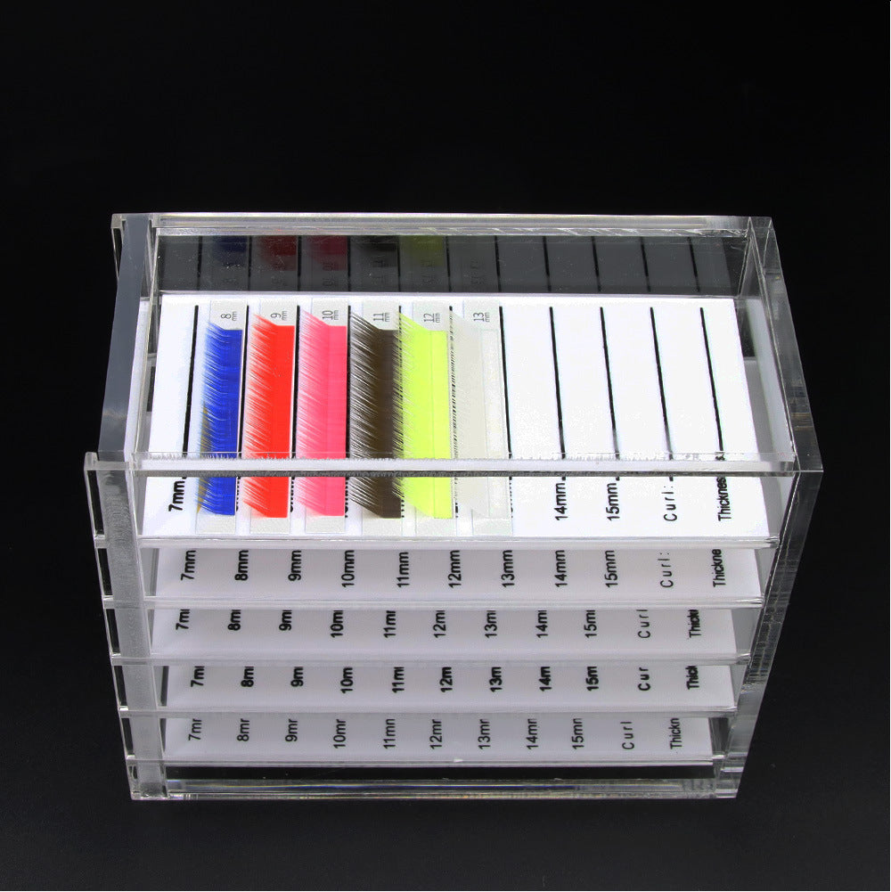 Eyelash Storage Box Grafting Flower High-grade Makeup Accessories