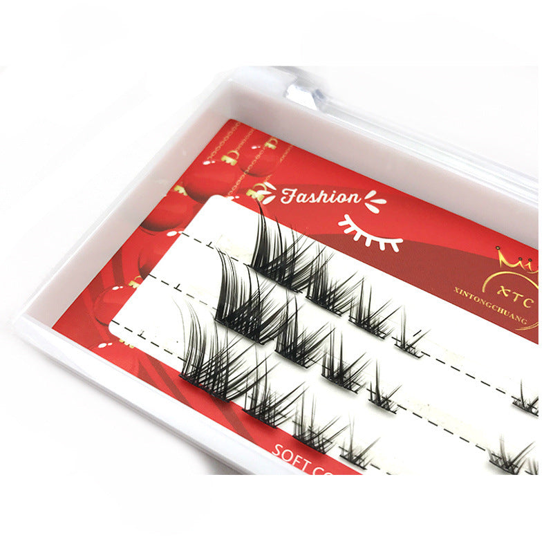 Flying Eyelashes Tail Lengthened Optional Fine Stem False Lashes